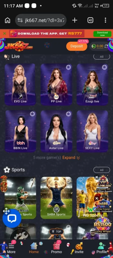 Jk677 Game